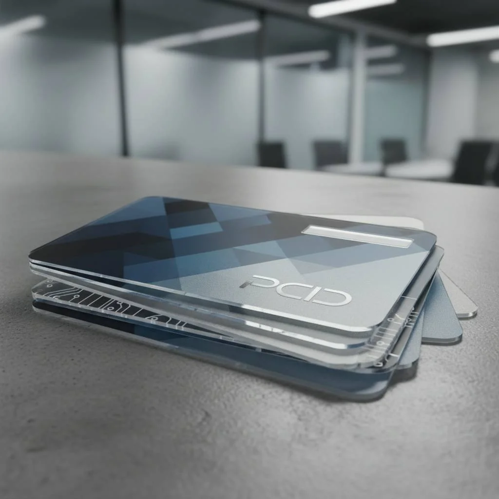 Clear Plastic Business Cards