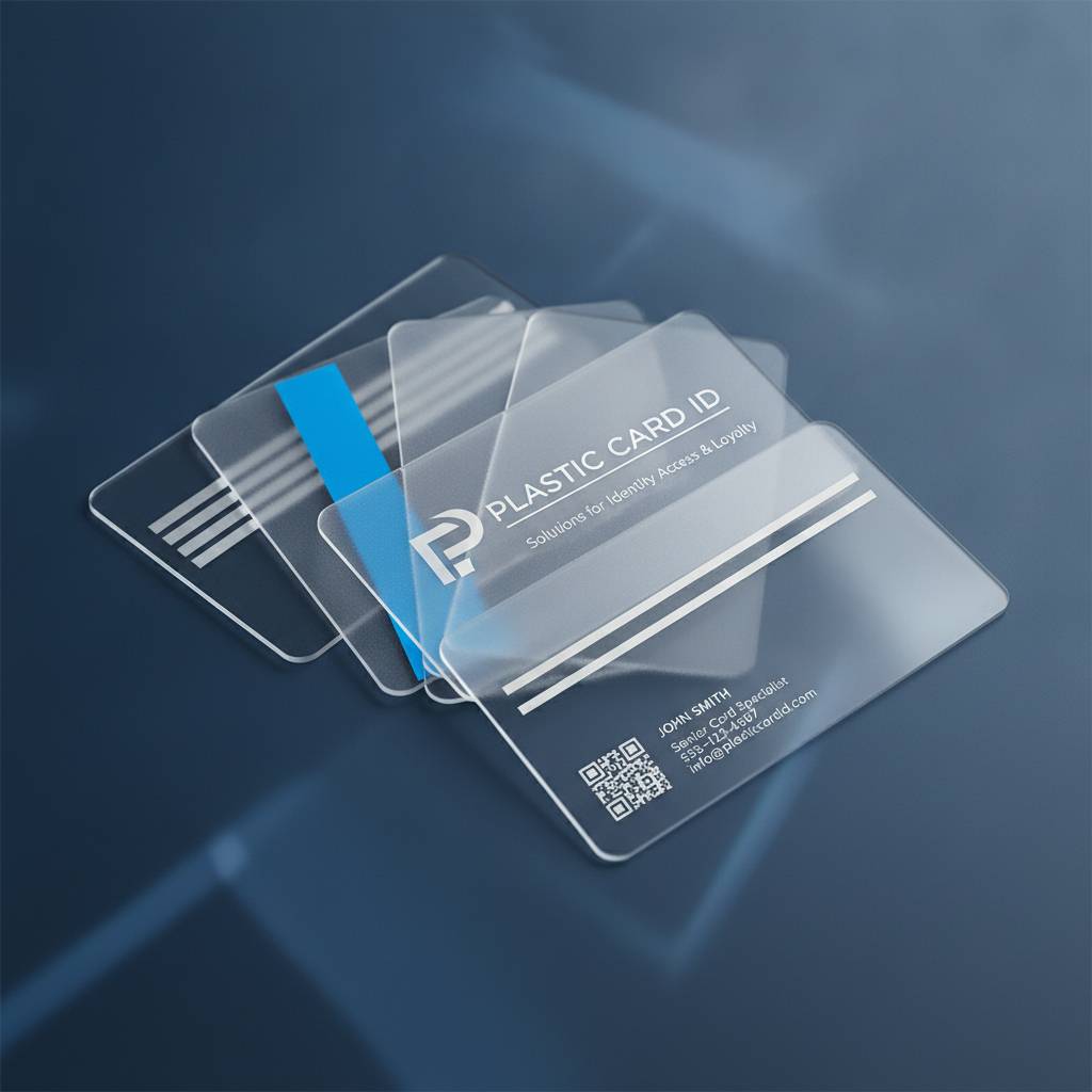 Welcome to Plastic Card ID: Where Clear Plastic Business Cards Make a Lasting Impression