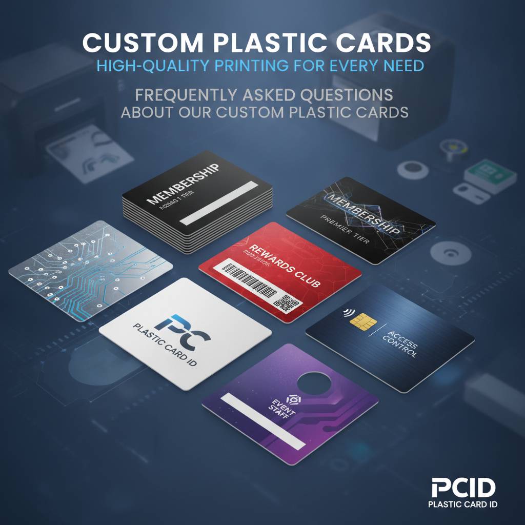 Frequently Asked Questions About Our Custom Plastic Cards