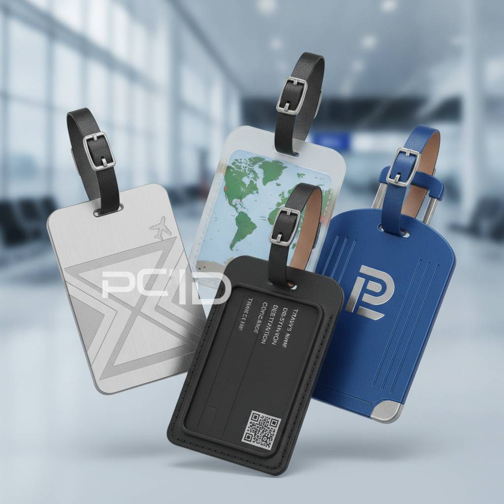 Specialty and Premium Luggage Tag Options