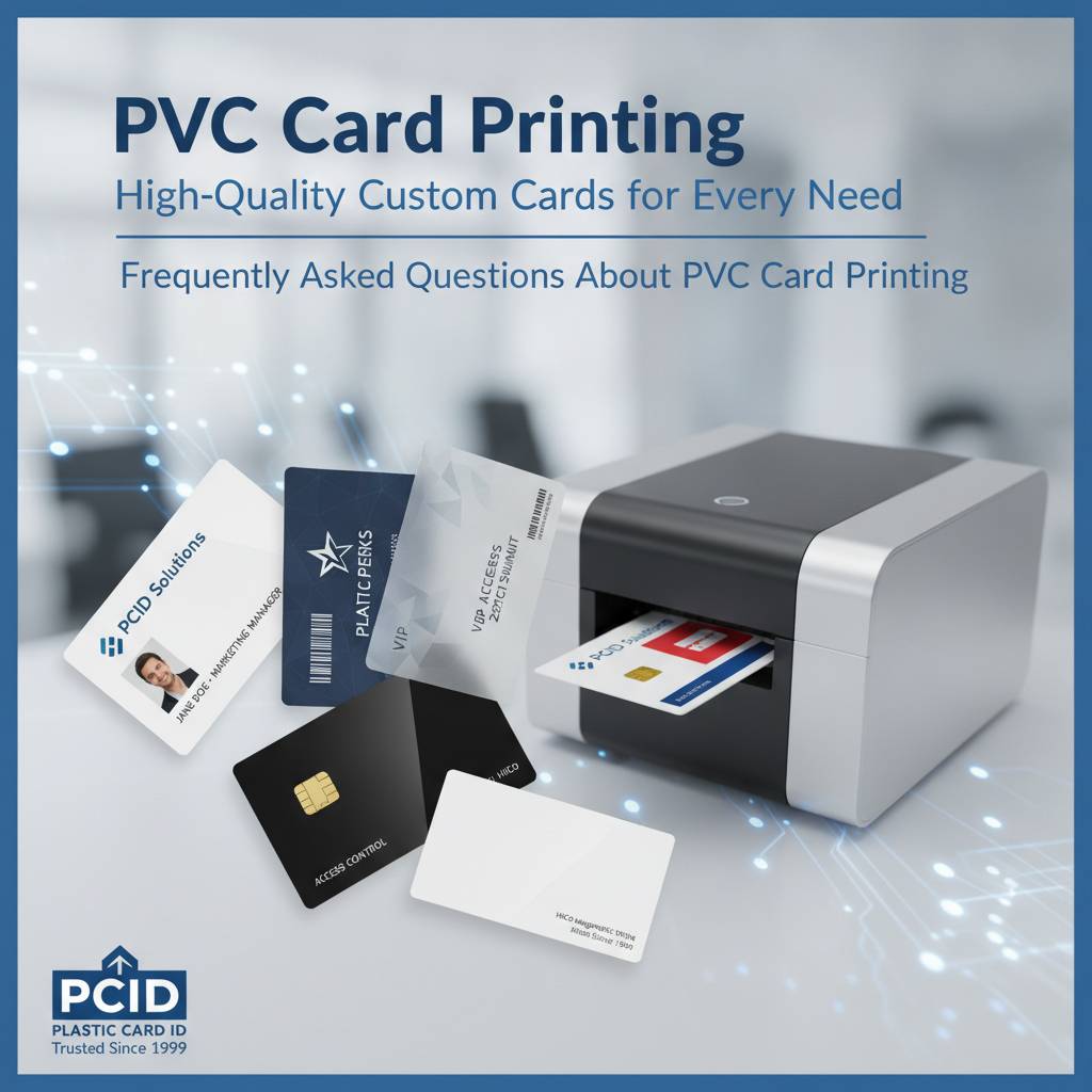 Frequently Asked Questions About PVC Card Printing