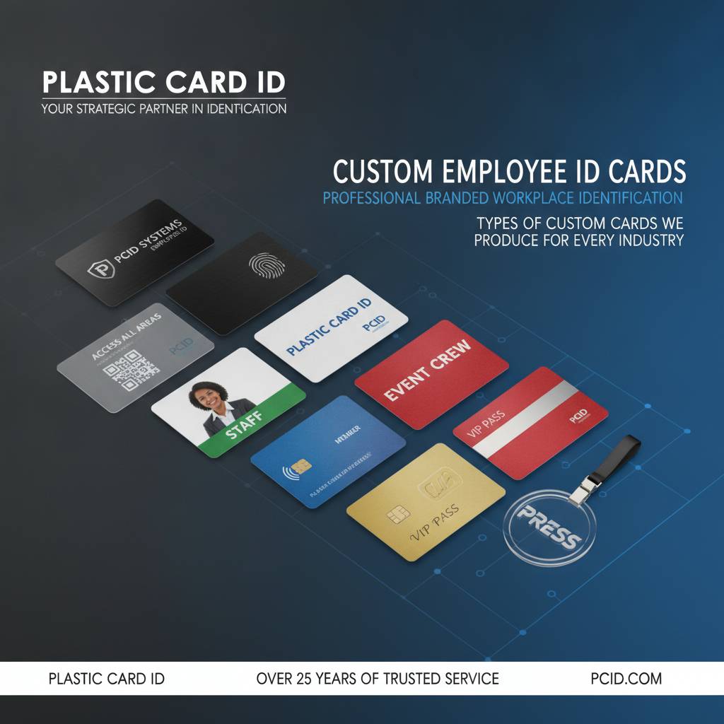 Types of Custom Cards We Produce for Every Industry