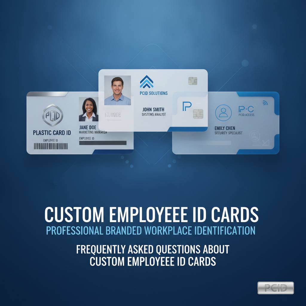 Frequently Asked Questions About Custom Employee ID Cards