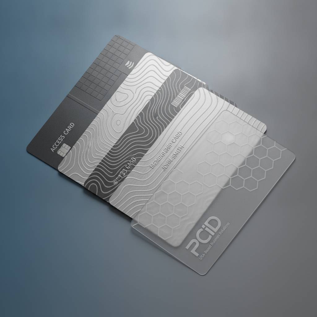 The Full Range of Embossed Plastic Card Types We Offer