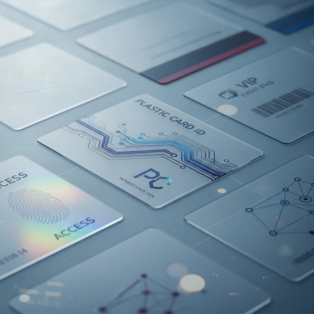 Welcome to Plastic Card ID: Where Translucent Plastic Cards Make a Bold Statement