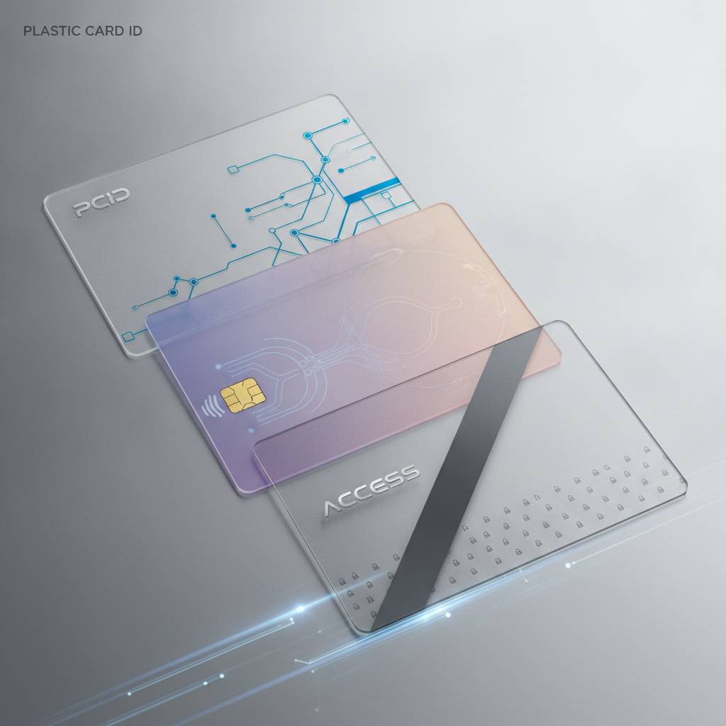 Our Full Range of Translucent Plastic Card Options