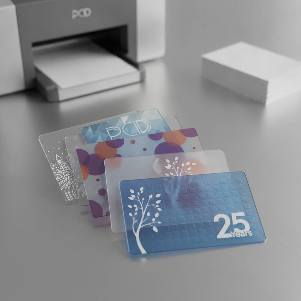 How to Order Translucent Plastic Cards and Supplies