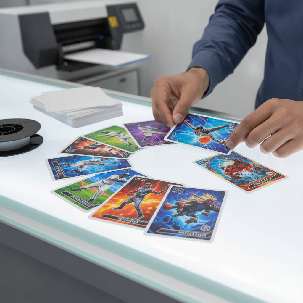 Plastic Trading Card Printing for Sports and Collectibles